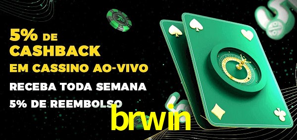 Promoções do cassino ao Vivo brwin